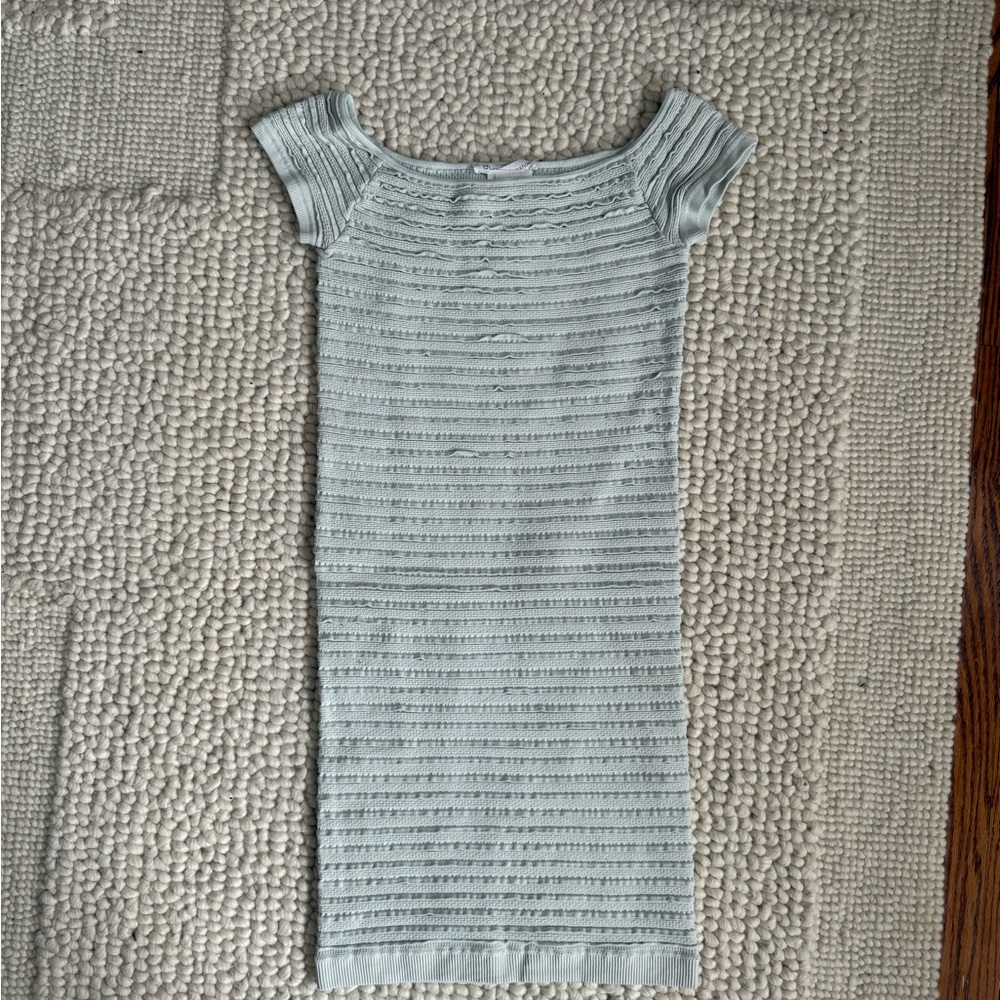 BCBGeneration vintage Soft Blue Mini Dress